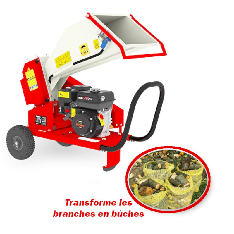 broyeur de branches thermique arpal am60bd