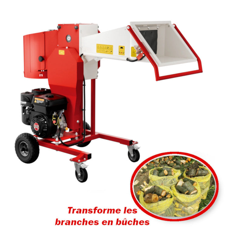 broyeur de branches hacheur de buches arpal am80bd