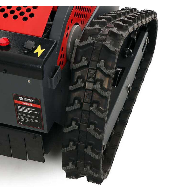 chenilles debroussailleuse radiocommandée bluebird