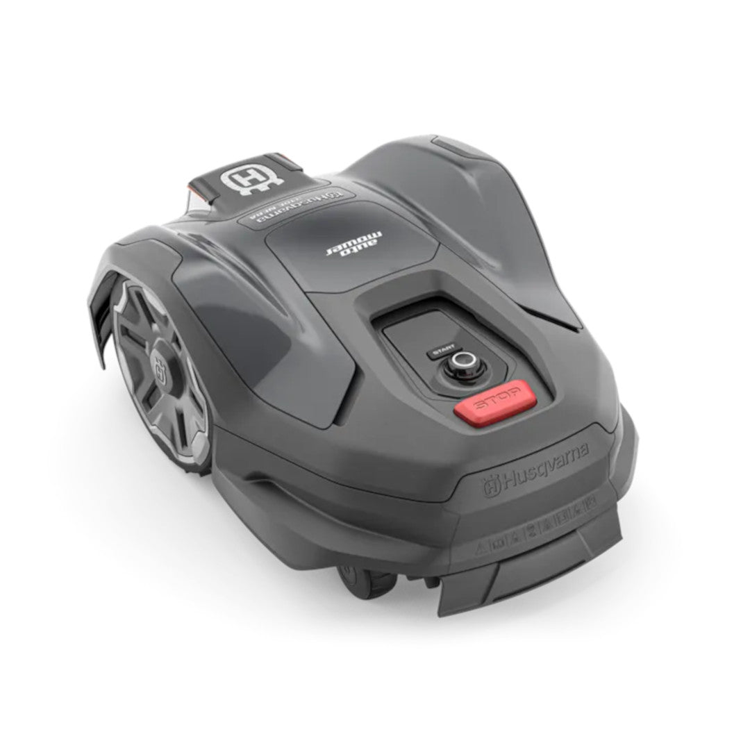 robot tondeuse husqvarna AM310E NERA vue avant