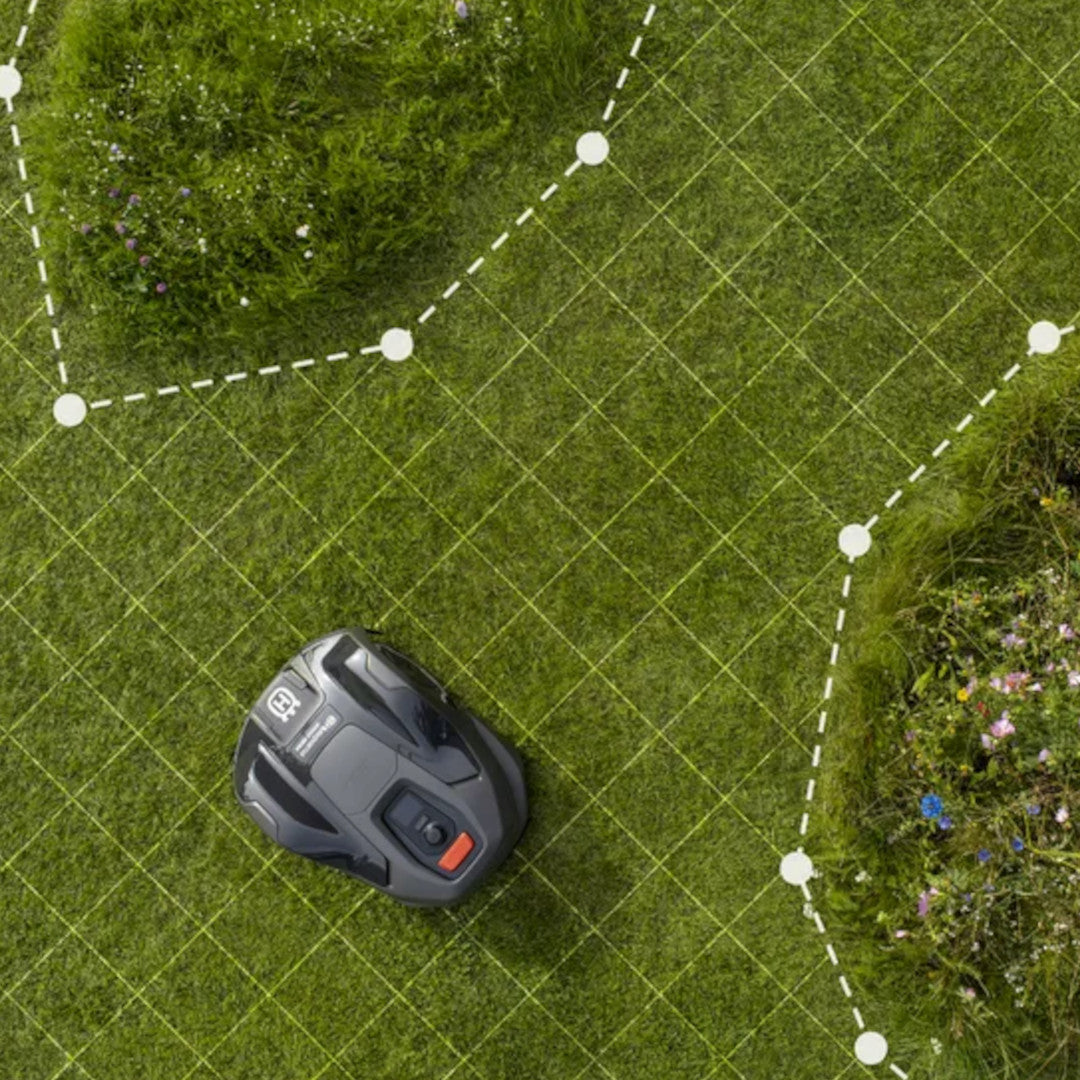 fonctionnement NERA sans fil tondeuse robotisée HUSQVARNA AM410XE