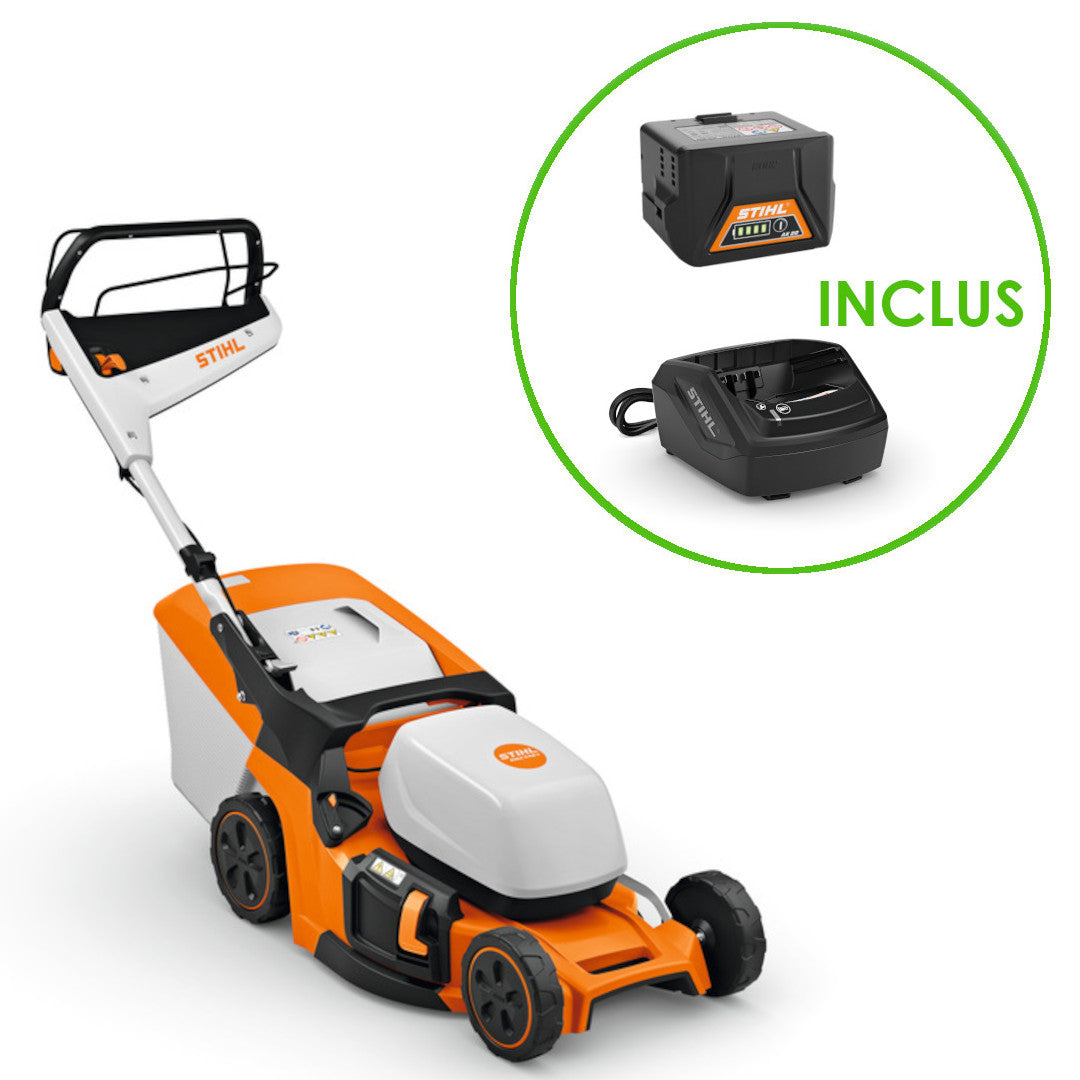 tondeuse à batterie stihl rma448.3V pack batterie ak system