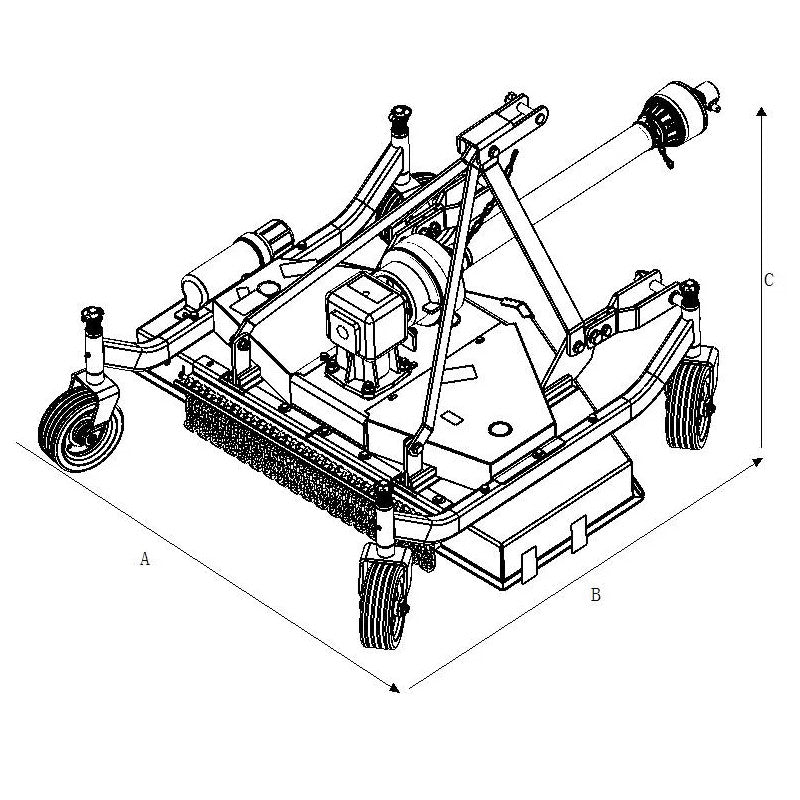 schema tondeuse arriere mateng fm