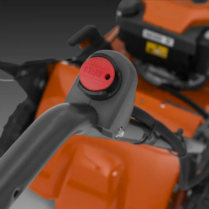 bouton de démarrage de la tondeuse husqvarna lc353ve