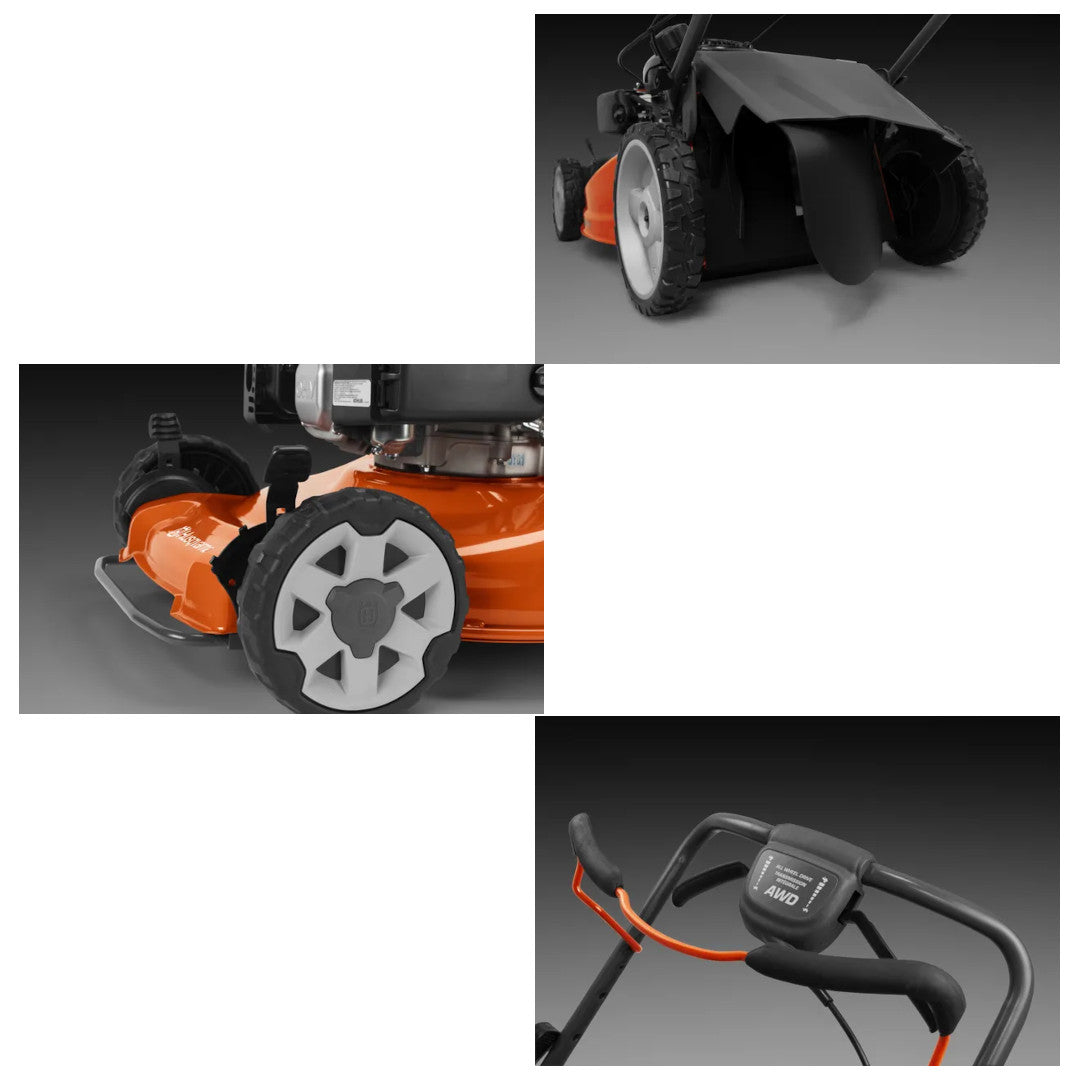 Tondeuse thermique tractée 4x4 HUSQVARNA LC 353 AWD