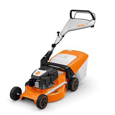 coté de la tondeuse rm253t stihl