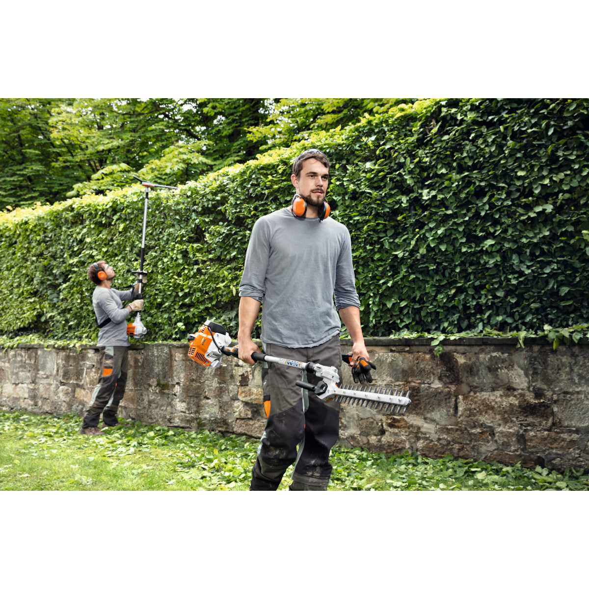 Taille-haie sur perche thermique court STIHL HL92KCE