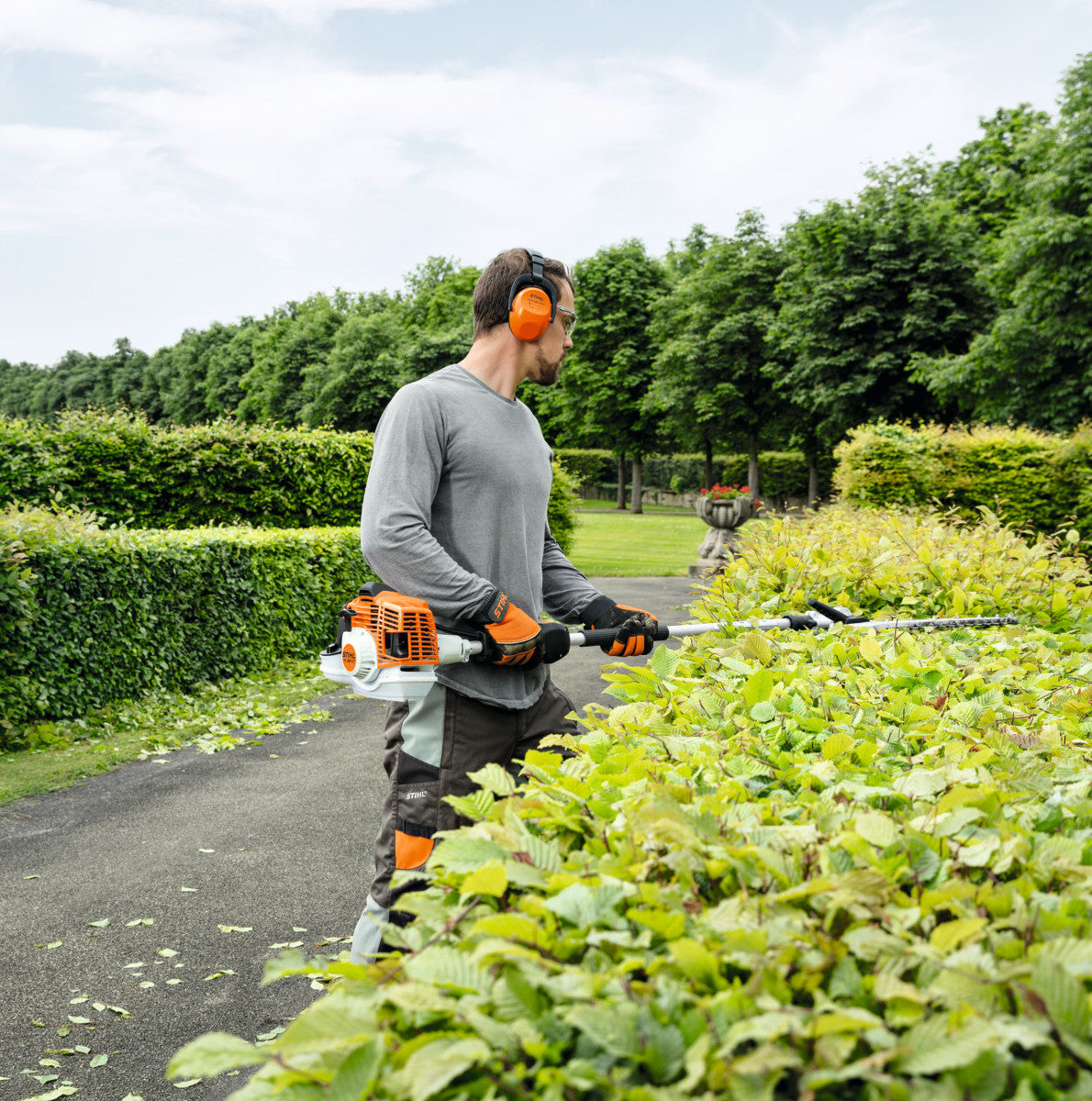 Taille-haie sur perche court STIHL HL91KC