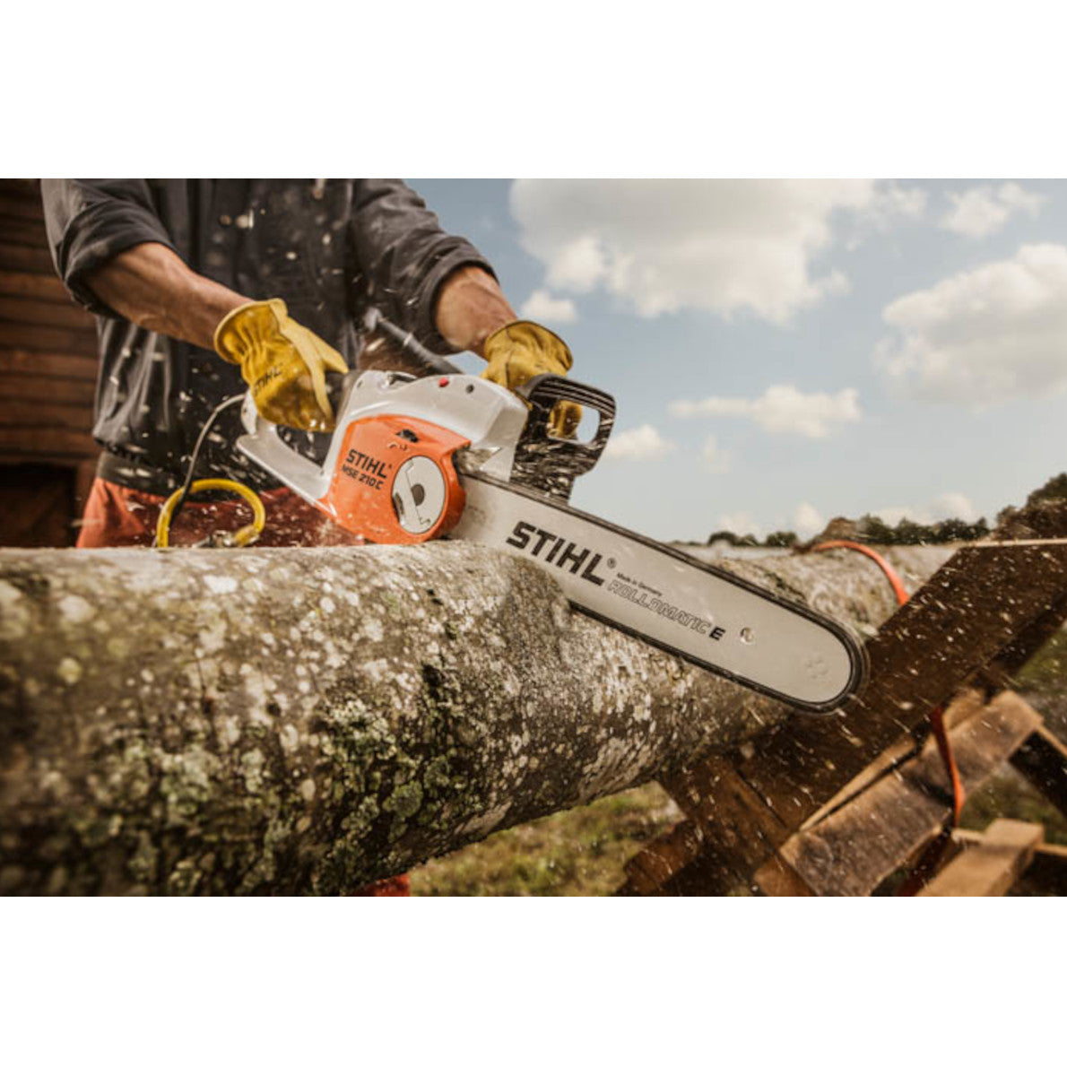 tronçonneuse électrique stihl mse210