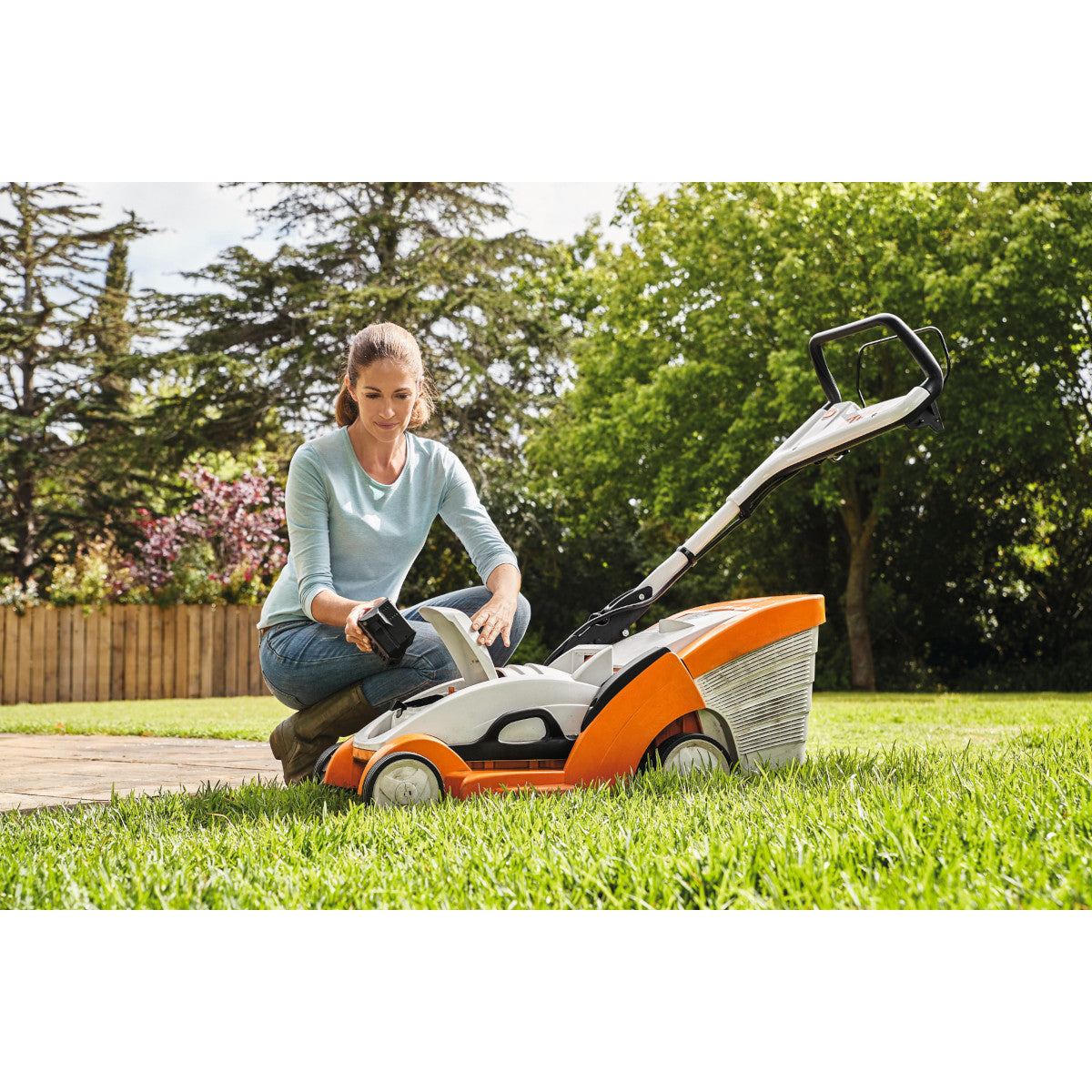 tondeuse à batterie stihl rma339c