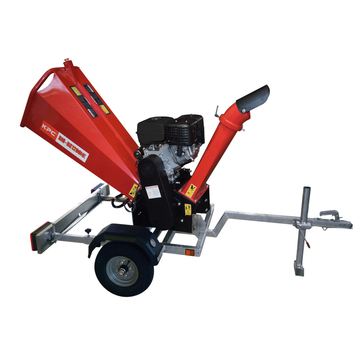 Broyeur de végétaux KPC BK1200NR + Remorque homologuée route | Gurral ...
