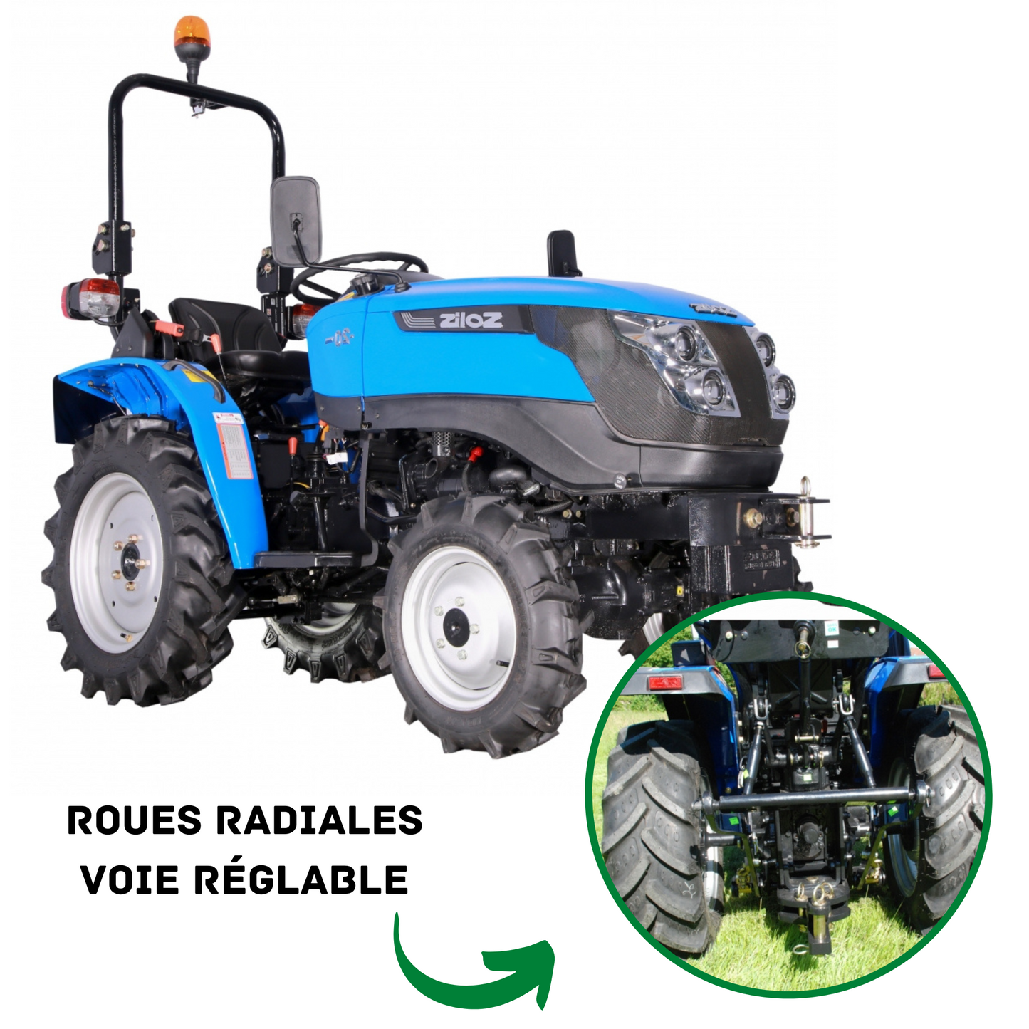 Microtracteur SOLIS 20