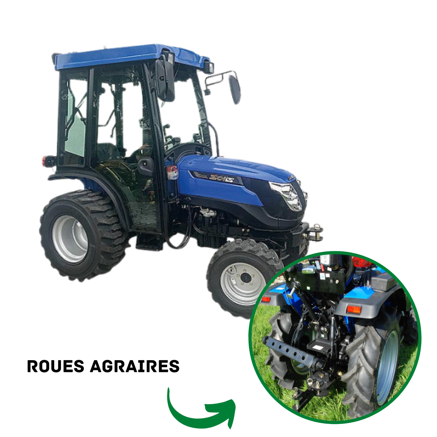 Microtracteur SOLIS 26 9+9 INVERSEUR