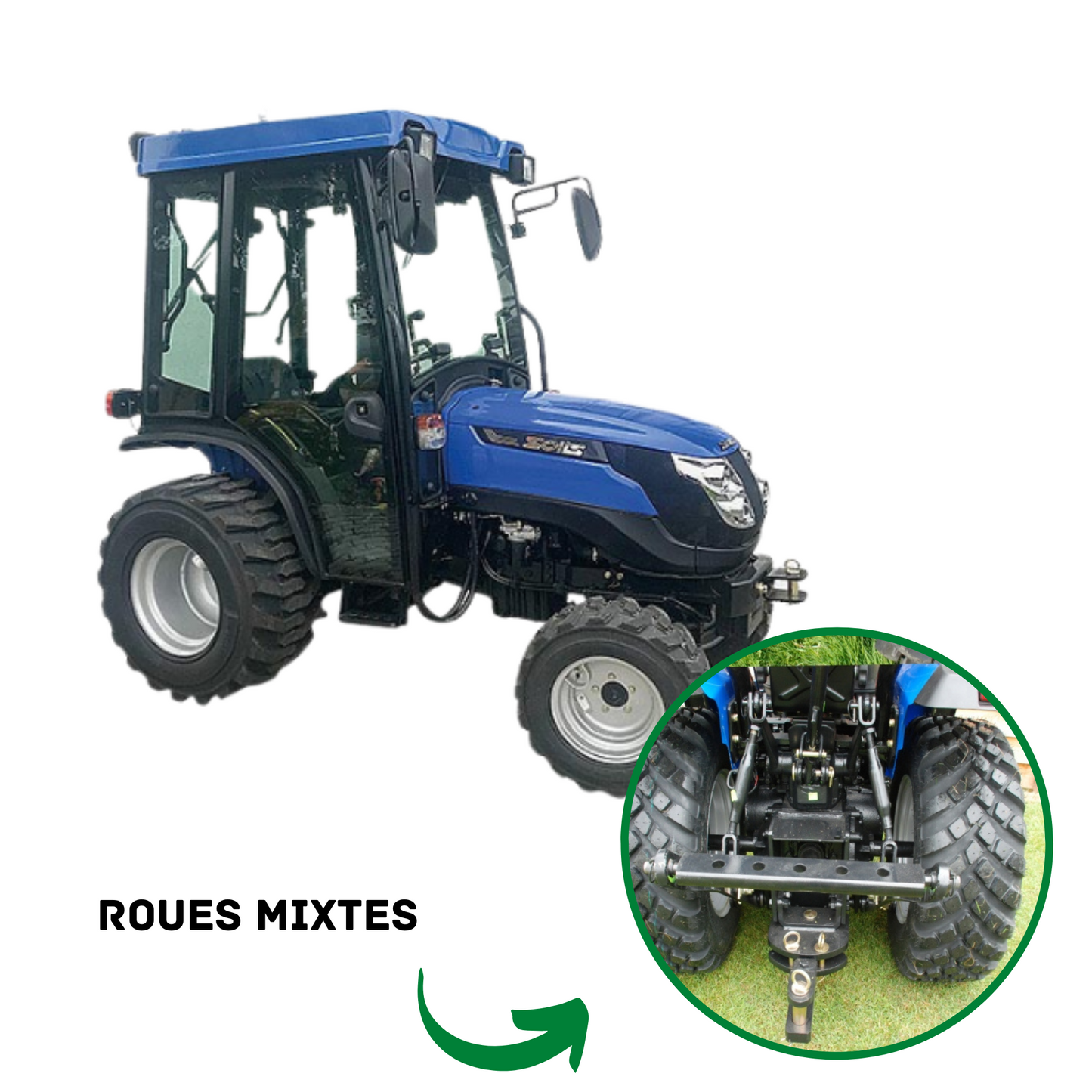 Microtracteur SOLIS 26 9+9 INVERSEUR