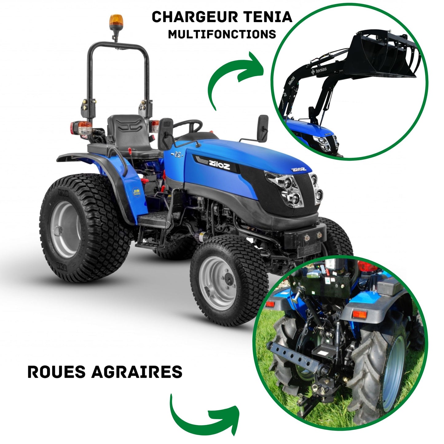 Microtracteur SOLIS 26 Mécanique