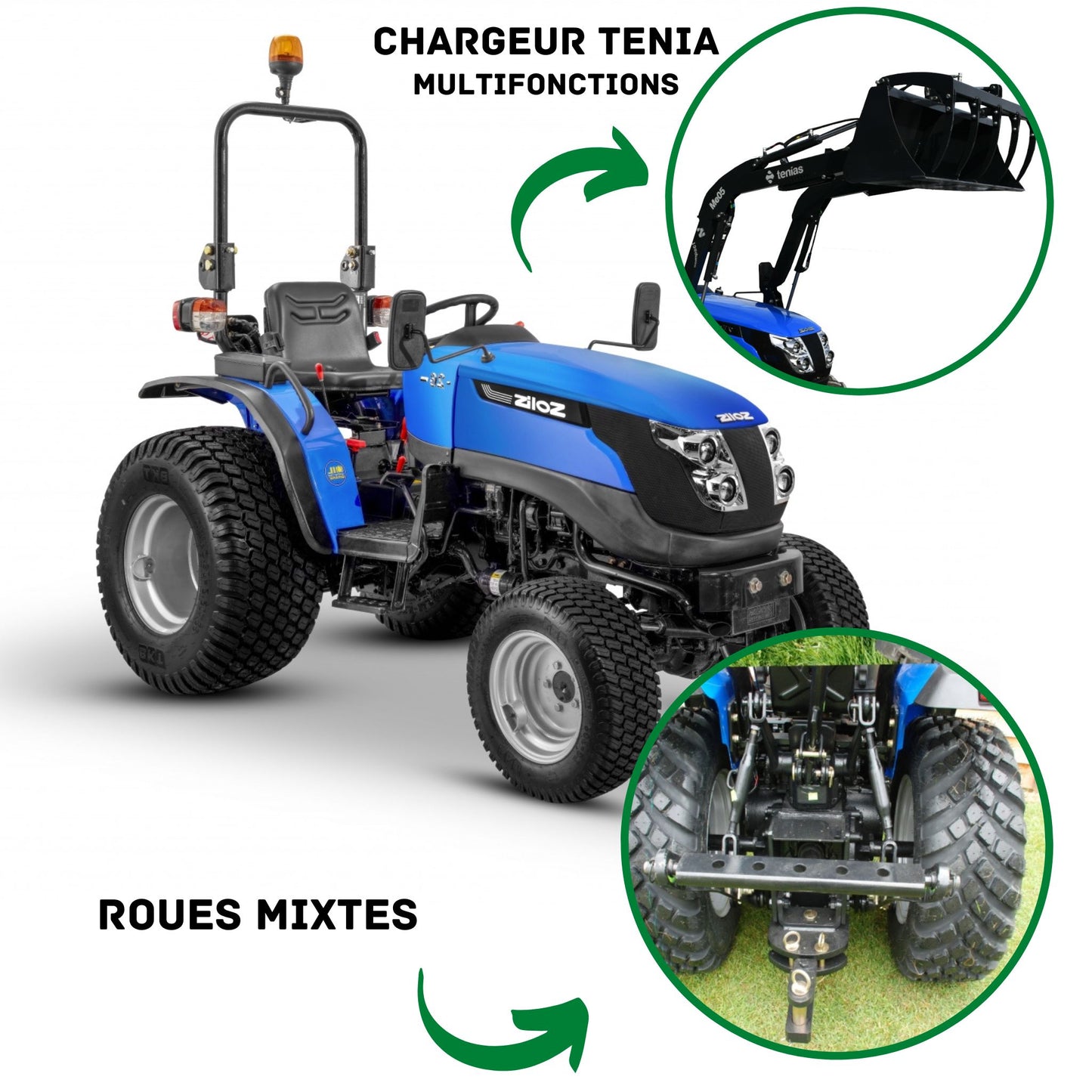 Microtracteur SOLIS 26 Mécanique
