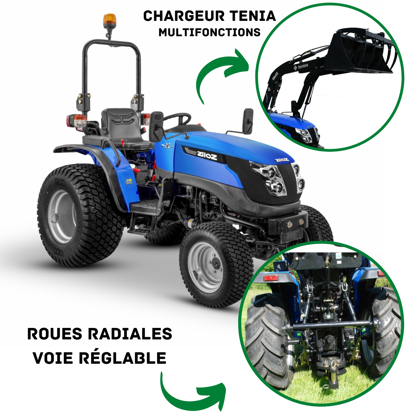 Microtracteur SOLIS 26 Mécanique