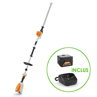Taille-haie sur perche à batterie STIHL HLA56 Pack